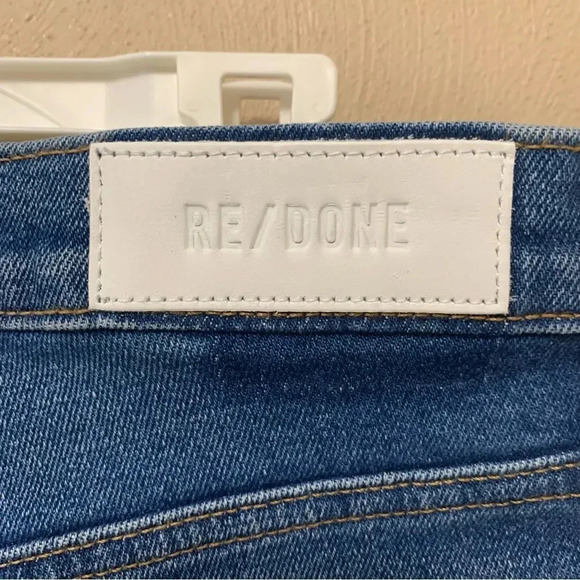 RE/DONE 90s Ultra High Rise Ankle Crop Jeans - Picture 9 of 14